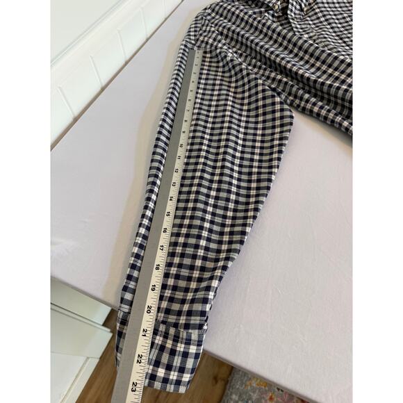 Vtg Loafers By Reed St James Classic Men's XL Long Sleeve Plaid Button Up Shirt - Picture 6 of 9